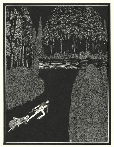 Edgar Allan Poe: Het Mysterie van Marie Roget door Harry Clarke