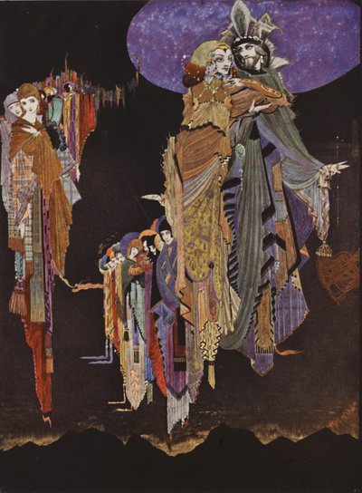 Edgar Allan Poe: The Colloquy of Monos and Una door Harry Clarke