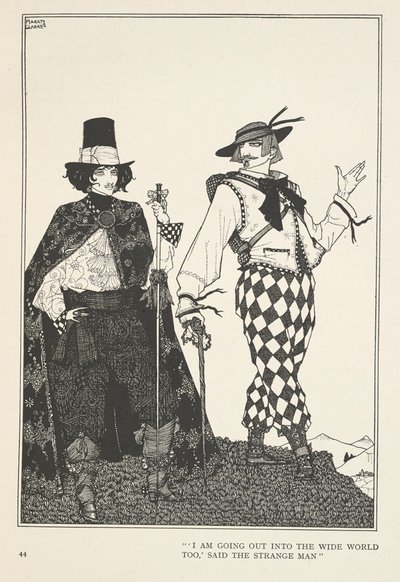 De reisgenoot
"Ik ga ook de wijde wereld in," zei de vreemde man. door Harry Clarke