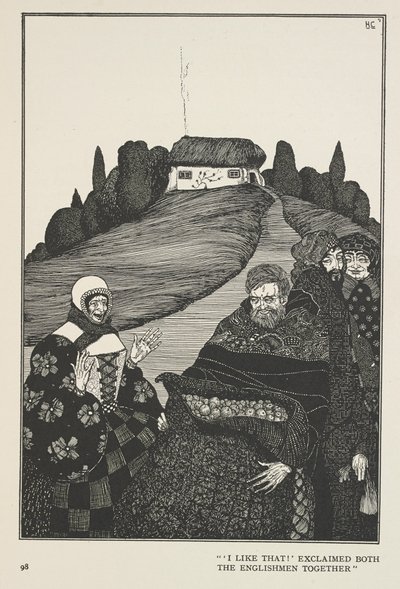 Wat de oude man doet is altijd goed "Dat vind ik leuk!" riepen beide Engelsen tegelijk. door Harry Clarke