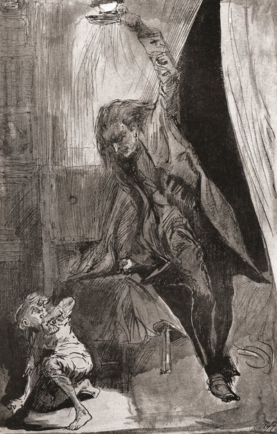 Illustratie voor Charles Dickens