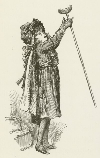 Illustratie voor Sylvie en Bruno door Lewis Carroll door Harry Furniss