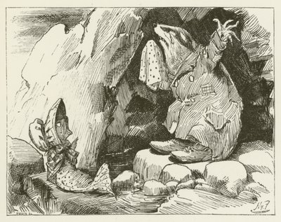 Illustratie voor Sylvie en Bruno door Lewis Carroll door Harry Furniss