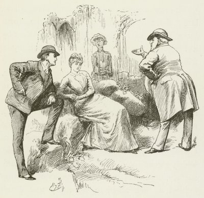 Illustratie voor Sylvie en Bruno door Lewis Carroll door Harry Furniss
