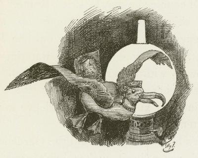 Illustratie voor Sylvie en Bruno door Lewis Carroll door Harry Furniss