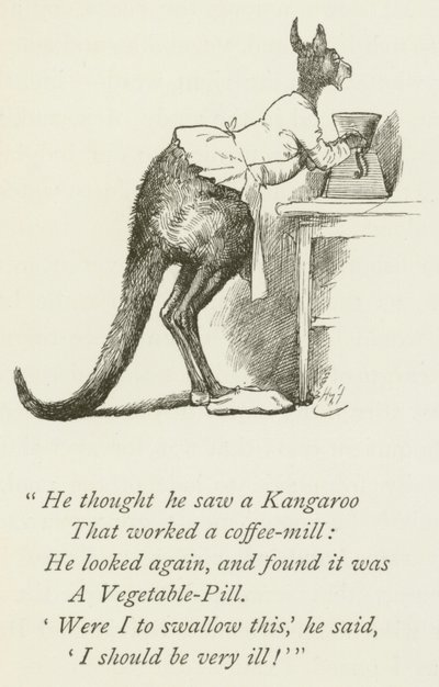 Illustratie voor Sylvie en Bruno door Lewis Carroll door Harry Furniss