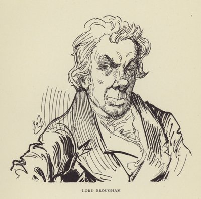 Lord Brougham door Harry Furniss