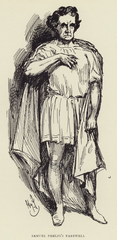 Samuel Phelpss Afscheid door Harry Furniss