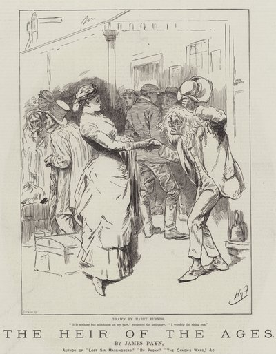 De Erfgenaam der Eeuwen, door James Payn door Harry Furniss