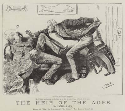 De Erfgenaam van de Eeuwen, door James Payn door Harry Furniss