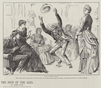 De erfgenaam der eeuwen, door James Payn door Harry Furniss