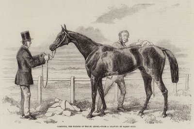 Gamester, de winnaar van de St Leger door Harry Hall