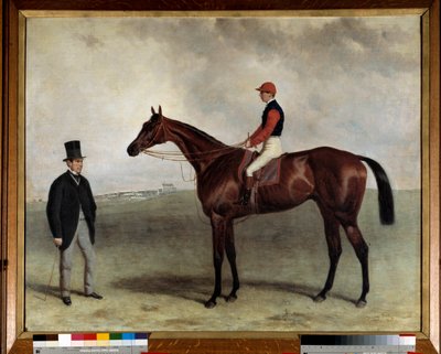 De Gladiator renpaard in 1865 door Harry Hall