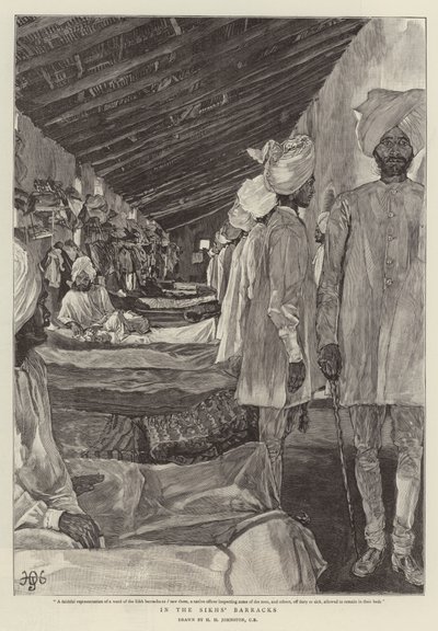 In de Barakken van de Sikhs door Harry Hamilton Johnston