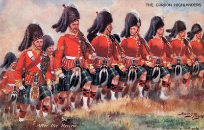 The Gordon Highlanders, Na de Review door Harry Payne