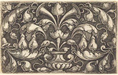 Ornament, 1532 door Heinrich Aldegrever