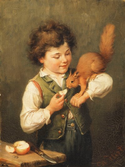 Het Huisdier Eekhoorn door Heinrich Hirt