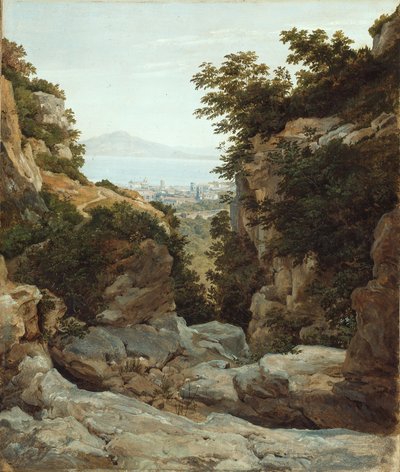 Italiaans Landschap door Heinrich Reinhold