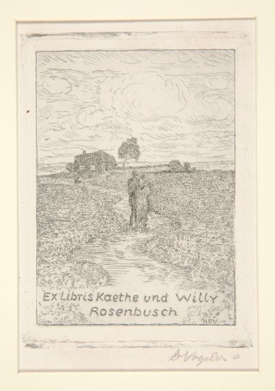Boekplaten door Heinrich Vogeler