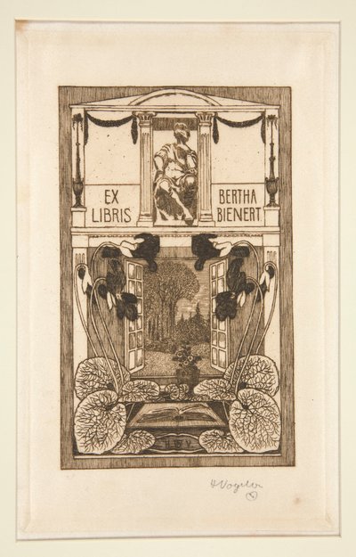 Boekplaten door Heinrich Vogeler