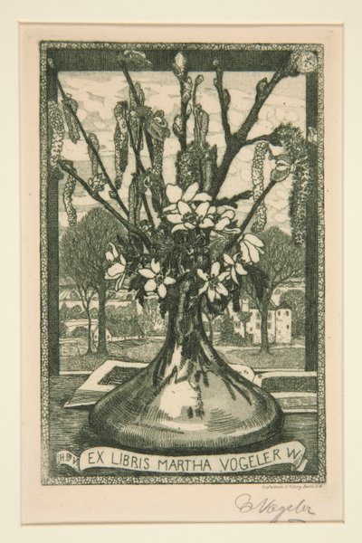 Boekplaten door Heinrich Vogeler