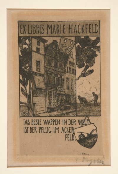 Boekplaten door Heinrich Vogeler
