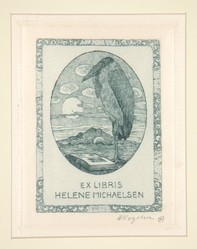 Boekplaten door Heinrich Vogeler