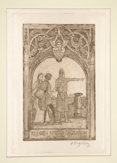 Boekplaten door Heinrich Vogeler