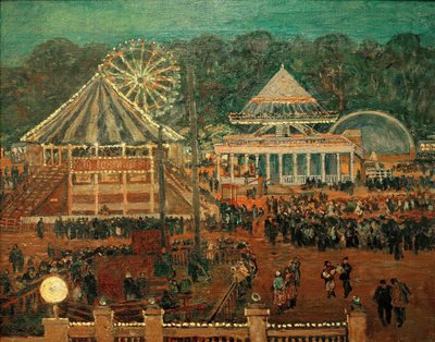 Gorky Central Park van Cultuur en Vrije Tijd, 1933 door Heinrich Vogeler