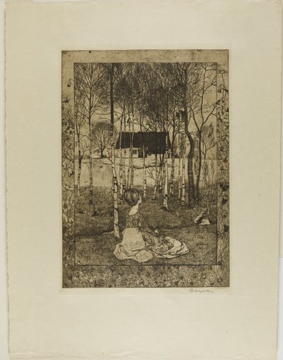 Lente door Heinrich Vogeler