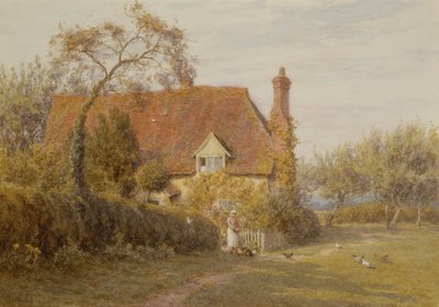 Hedges Boerderij, East End Boerderij, Pinner door Helen Allingham