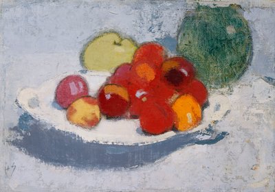 Stilleven met fruit, c.1915 door Helene Schjerfbeck