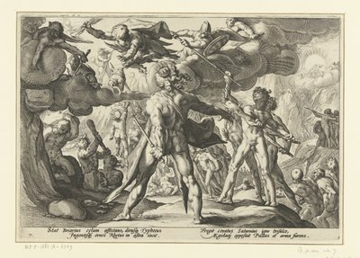 Aanval van de Giganten op de godenwereld Ovidius