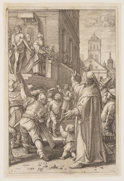 Ecce Homo, uit The Passion door Hendrick Goltzius