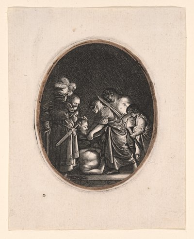 Onthoofding van Johannes de Doper door Hendrick von Goudt