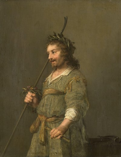 Portret van een man verkleed als herder door Hendrik Gerritsz Pot
