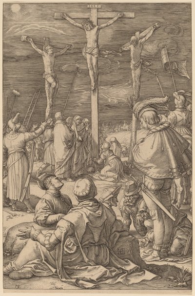 De Kruisiging door Hendrik Goltzius