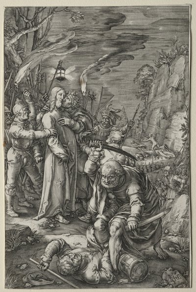 De Passie door Hendrik Goltzius