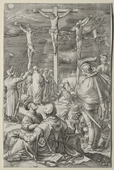 De Passie door Hendrik Goltzius