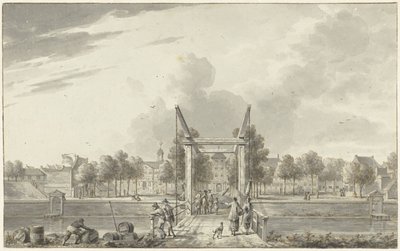 Het Gouverneurshuis te Batavia door Hendrik Kobell