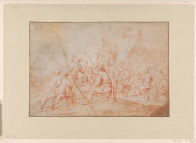 Dorpsgezelschap door Hendrik Potuyl