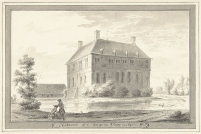 De havezathe Heeckeren bij Goor, in Twente door Hendrik Spilman
