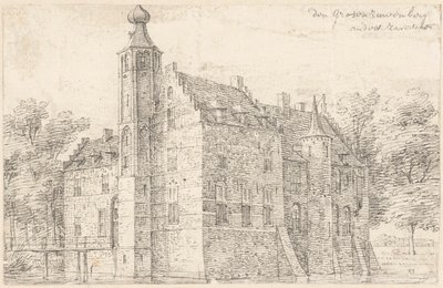 Het kasteel de Grote Ruwenberg bij St. Michielsgestel door Hendrik Spilman