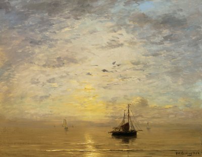 Zee door Hendrik Willem Mesdag