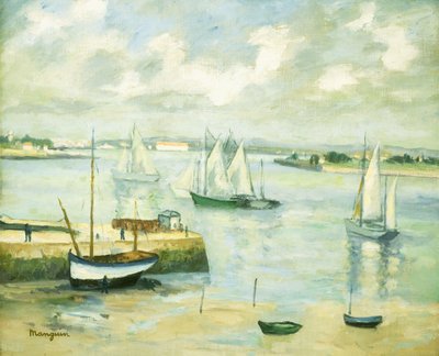 Concarneau door Henri Charles Manguin