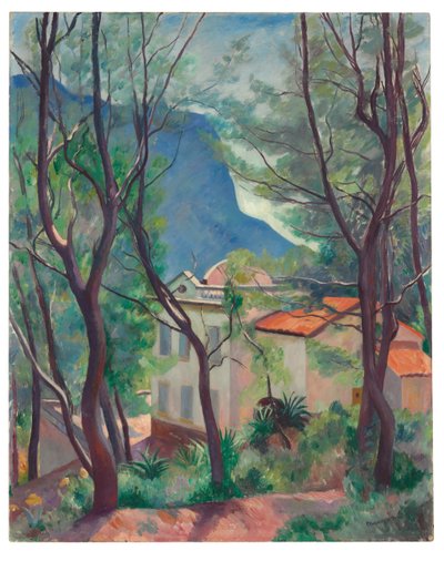 Het huis in de bomen, Villecroze door Henri Charles Manguin