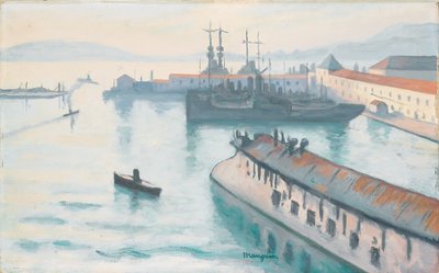 De verzendboot door Henri Charles Manguin