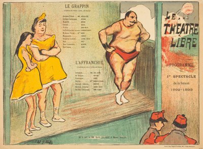 De enterhaak; De bevrijde vrouw door Henri-Gabriel Ibels