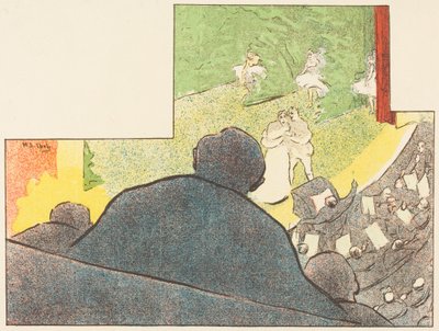 Fata Morgana door Henri-Gabriel Ibels