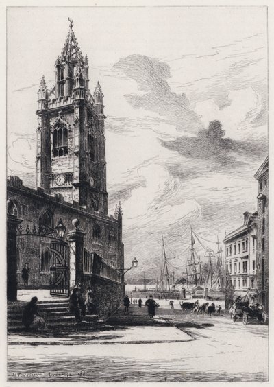 St. Nicolaaskerk, Liverpool door Henri (after) Toussaint